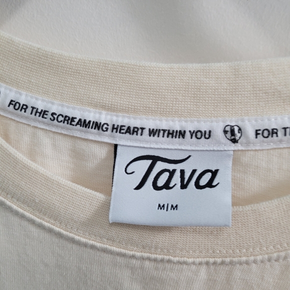 Medium TAVA Clothing Melting Earth Taupe Shirt - Picture 4 of 10